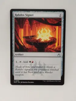 MTG Rakdos Signet NM - Mint Ravnica Remastered - Uncommon - Normal - Image 1