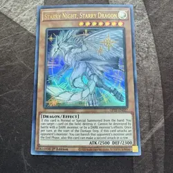 Starry Night, Starry Dragon - GFTP-EN027 - Ultra Rare 1st Ed Yugioh - LP - Image 1
