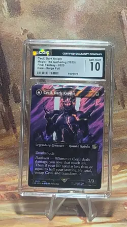 MTG Cecil Dark Knight Redeemed Paladin Surge Foil #0525 Final Fantasy CGC 10 🔥 - Image 1