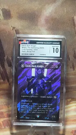 MTG Cecil Dark Knight Redeemed Paladin Surge Foil #0525 Final Fantasy CGC 10 🔥 - Image 3