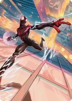 Ultimate Spider-Man Art Card, Magic the Gathering Spider-Man, 41 - Image 1