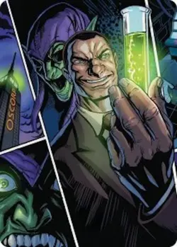 Norman Osborn Art Card, Magic the Gathering Spider-Man, 43 - Image 1