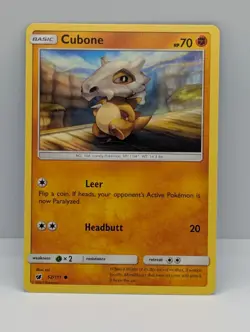 CUBONE 52/111 C CRIMSON INVASION POKEMON NM/M CUBONE - Image 1