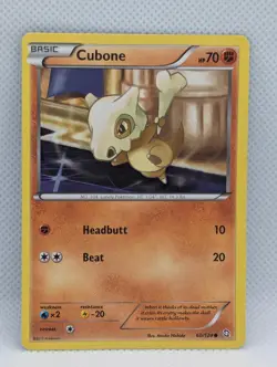 CUBONE 60/124 C DRAGONS EXALTED POKEMON LIGHTLY PLAYED CUBONE - Image 1