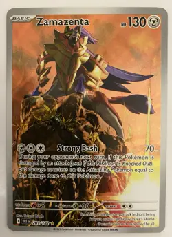 Pokemon Zamazenta 201/182 Sv10 Destined Rivals PSA 10 CONTENDER - Image 1