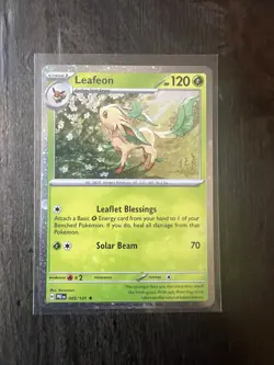 Pokemon - Leafeon - (Cosmos Holo) 005/131 - Image 1