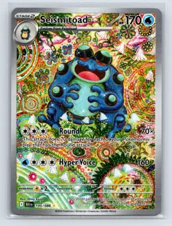 Pokemon #105/086 Seismitoad SV11B: Black Bolt - Image 1