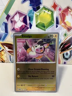 Emolga 030/086 Common Reverse Holo - Pokemon TCG Chaos Rising - NM - Image 1