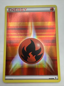 Fire Energy 76/83 Common Generations Pokemon + 20 Cards - BH6620 Custom Order - Image 1