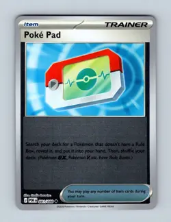Poke Pad 081/088 Uncommon Perfect Order Pokemon Reverse Holo Near Mint - Image 1