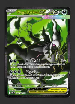 Mega Darkrai EX Ultra Rare 101/084 Pitch Black Pokemon English Prerelease - Image 1