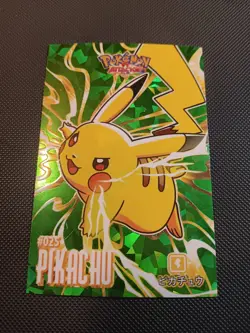 Pikachu Green Foil Pokemon 2024 Card Database Attacks Kanto Peru Us Seller - Image 1