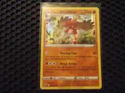 Pokemon Card Hisuian Decidueye 082/189 Astral Radiance Rare Holo P. F. - Image 1