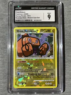 2009 Pokemon Rotom Frost Holo Rare Platinum Rising Rivals RT2 CGC 9 Mint PSA - Image 1