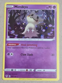 Mimikyu - (Cosmos Holo) 081/189 Miscellaneous Cards & Products Holo - Image 2