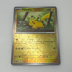 The Pokemon Company Pikachu 025/165 Reverse Cosmos Holo Costco Exclusive EN - Image 1