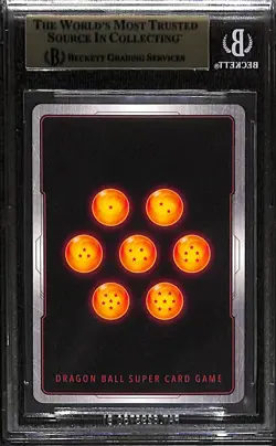 2019 DB Assault of the Saiyans English Trunks Memories of Past BT7-030 BGS 10 - Image 2