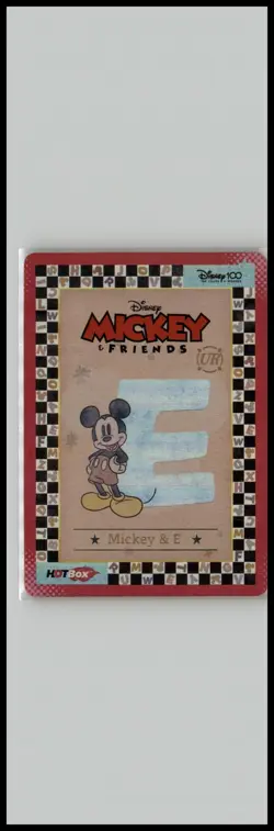 2023 Kakawow Hotbox Mickey & Friends Cheerful Times Mickey / E Alphabet Cards - Image 1