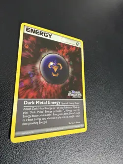 Pokemon TCG Dark Metal Energy EX Team Rocket Returns 94 Reverse Holo Uncommon - Image 3