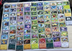 84 Pokemon TCG Cute Card Lot – Espurr, Vulpix, Victini, Bulbasaur, Shinx & More - Image 1