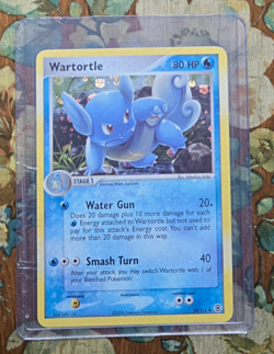 Pokemon TCG Wartortle 50/112 EX FireRed & LeafGreen 1st Ed Reverse Holo 2004 - Image 1