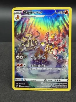 Pokemon TCG Magmortar GG03/GG70 Crown Zenith Galarian Gallery - Image 1