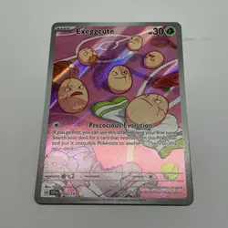 Pokemon TCG Exeggcute 192/191 SV08 Surging Sparks Illustration Rare Holo English - Image 1