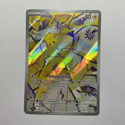 Pokemon TCG Joltik 150/142 Sv07 Stellar Crown Illustration Rare Holo Full Art - Image 1