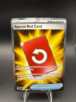 Pokemon TCG Special Red Card SIR 113/086 Me04: Chaos Rising Near Mint NM - Image 1