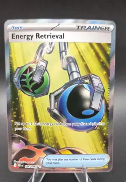 Pokemon TCG Energy Retrieval Full Art 108/086 Chaos Rising Near Mint NM - Image 1