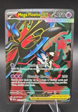 Pokemon TCG Mega Floette EX Full Art 101/086 Chaos Rising Near Mint NM - Image 1