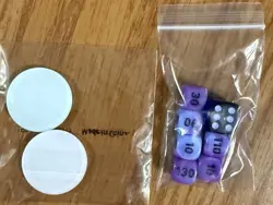 Pokemon TCG Chilling Reign(Shadow Rider Calyrex) (1 set of Dice & Counters) - Image 2