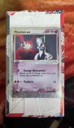 Mewtwo ex 101/109 Holo Ultra Rare - EX Ruby & Sapphire 2003 Pokemon TCG - Image 1