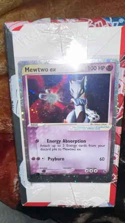Mewtwo ex 101/109 Holo Ultra Rare - EX Ruby & Sapphire 2003 Pokemon TCG - Image 3