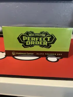 Pokemon Center Perfect Order Elite Trainer Box factory sealed - Image 5