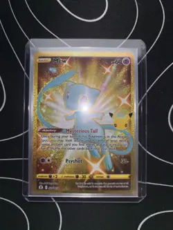 Pokemon Mew TCG Card 25th Anniversary Celebrations, Card 025/025 Near Mint - Image 2