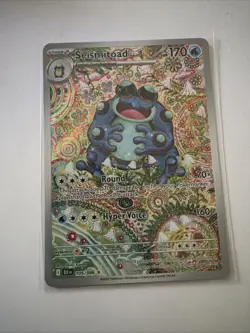 Pokemon - Seismitoad - 105/086 - SV Black Bolt Holo Illustration Rare NM - Image 1