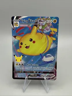 Pokemon Celebrations Flying Pikachu VMAX Holo Full Art Ultra Rare Card 007/025 - Image 1