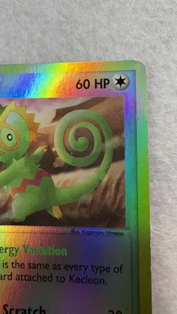 Pokemon TCG Kecleon 18/100 Sandstorm Reverse Holo Rare 60 HP English - Image 3