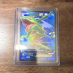 Pokemon Rayquaza EX 104/108 Roaring Skies Full Art Holo Ultra Rare 170 HP - Image 1