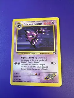 Pokemon TCG Sabrina's Haunter Gym Heroes 58/132 - Image 1