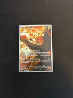 Dedenne 093/088 Me03: Perfect Order Holo Pokemon - Near Mint NM - Image 1