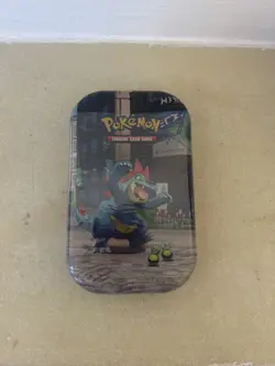 Pokemon TCG: Lumiose City Mini Tin Feraligatr Budew New Sealed - Image 2