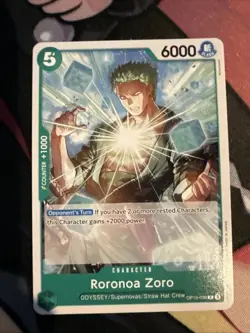 One Piece TCG Royal Blood Roronoa Zoro (038) - Image 1