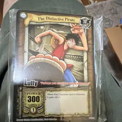One Piece CCG Luffy PR003 "The Distinctive Pirate" Mixed Lot 3 Cards - Image 2