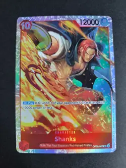 Shanks SR Super Rare One Piece Premium Booster Vol 2 - Image 1