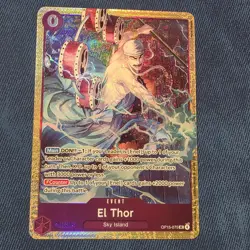 El Thor OP15-075 Premium Card Collection Best Selection Vol 6 One Piece English - Image 1