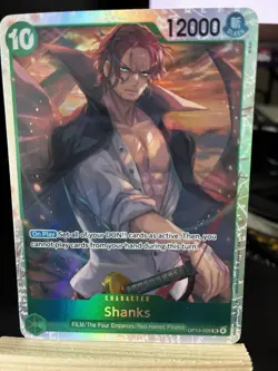 Shanks (028) OP13-028 SR Carrying On His Will One Piece CCG - Image 1