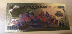 ONE PIECE ANIME MANGA GOLD M128 BILLET CARD CARTE SP 2 NEUF NEW MINT - Image 2