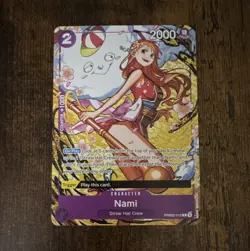 Bandai One Piece CCG Nami PRB02-012 Full Art Foil Premium Booster EN - Image 1